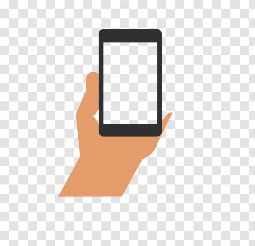 Smartphone Mobile Phone Hand - Communication Transparent PNG