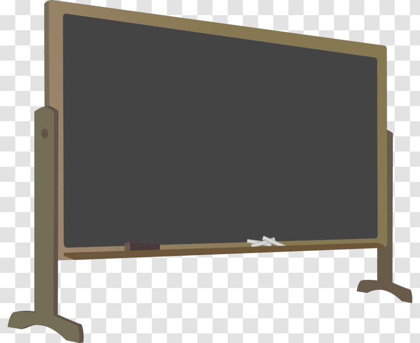 Blackboard Dry-Erase Boards Classroom Clip Art - Computer Monitor Accessory Transparent PNG