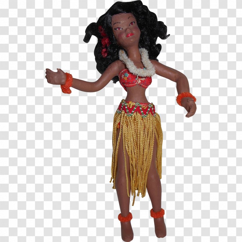 Hula Hawaii Grass Skirt Doll Aloha - Lei Transparent PNG