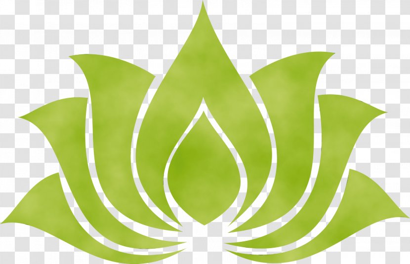 Green Leaf Plant Clip Art Symmetry - Symbol Logo Transparent PNG