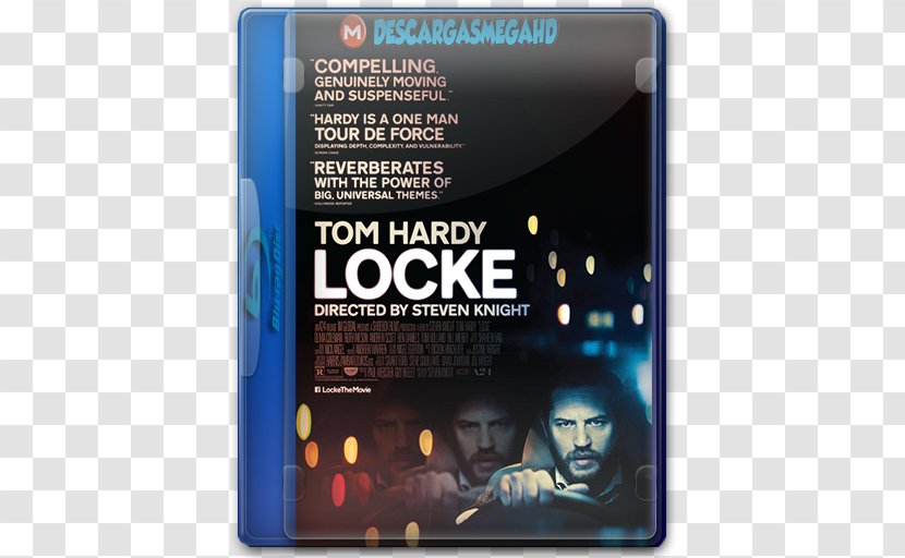 Steven Knight Ivan Locke Film Poster - Cinema - Tom Hardy Transparent PNG