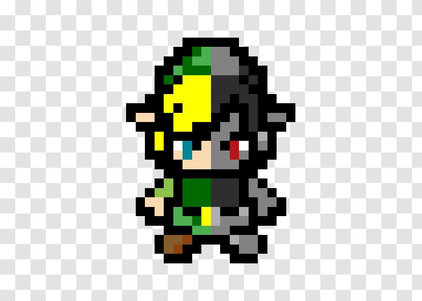 Bead Pattern Pixel Art Zelda II: The Adventure Of Link - Chad Gamer Painters Transparent PNG