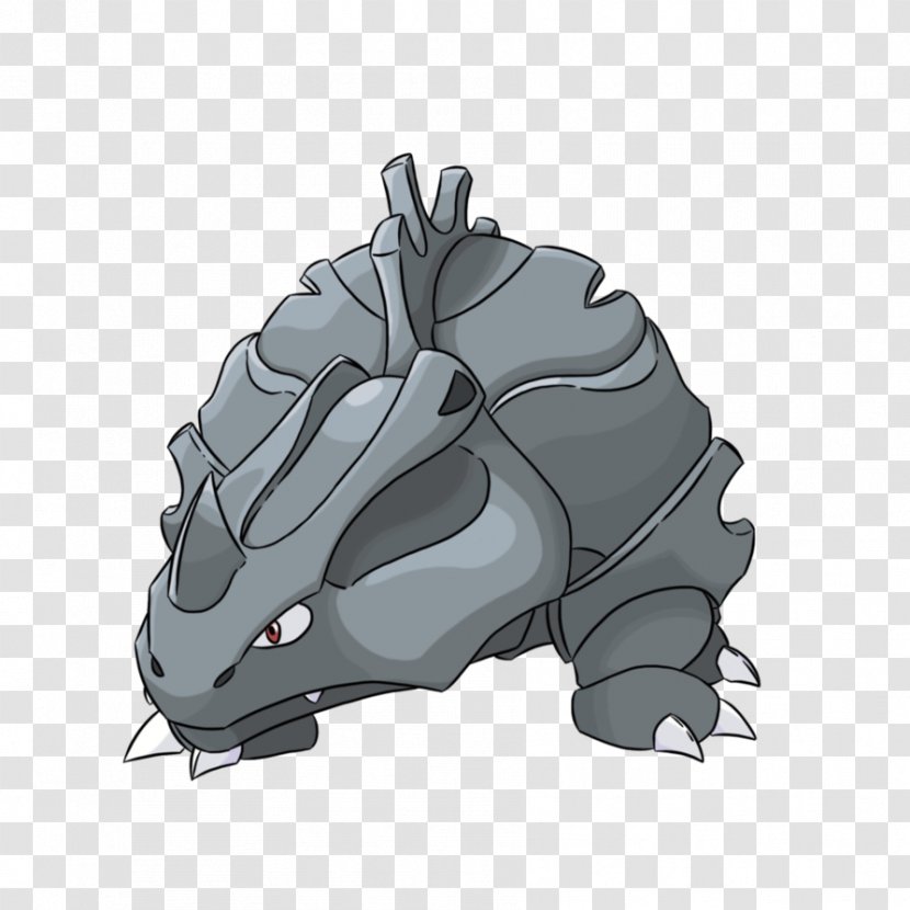 Rhyhorn Rhydon Pokémon Sun And Moon Drawing - Cartoon - Rock Transparent PNG