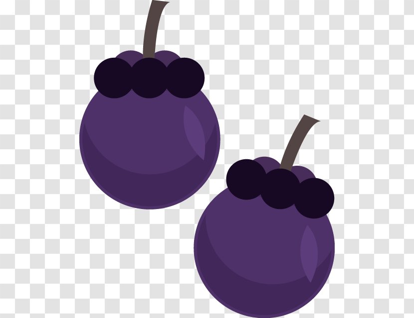 Blueberry Fruit Euclidean Vector - Purple - Material Transparent PNG