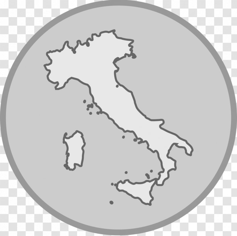 Italy Outline Of Rome Clip Art - Creative Gold Medal Transparent PNG