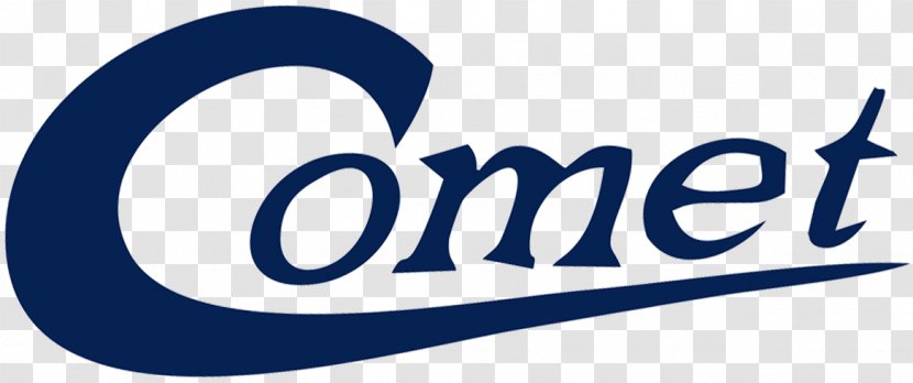 Logo Comet Brand - Text - Mascot Transparent PNG