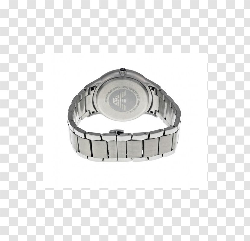 Emporio Armani AR2457 Watch Fashion Clock - Platinum Transparent PNG