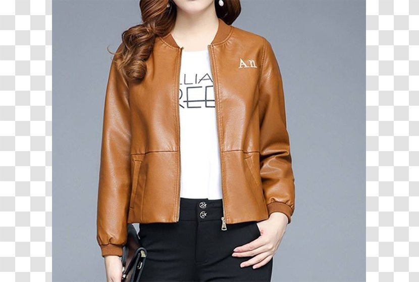 Leather Jacket Fashion Material Transparent PNG