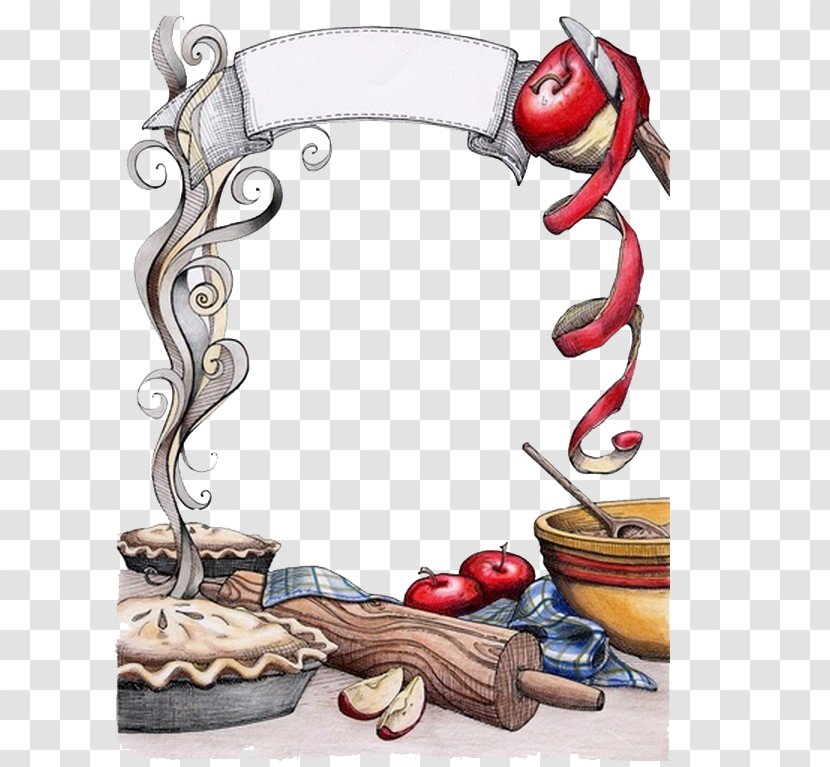 French Cuisine Kid Food Cooking Recipe Clip Art - Baking - Apple Kitchen Transparent PNG