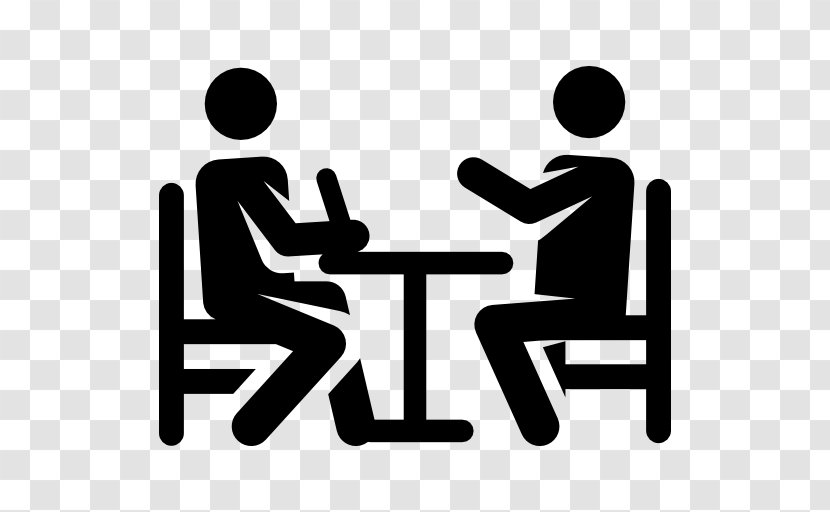 Meeting Stick Figure Business Convention - Person Eating Transparent PNG