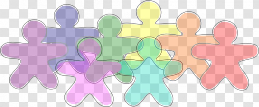 Cartoon Clip Art - Flower - Gingerbread Man Transparent PNG