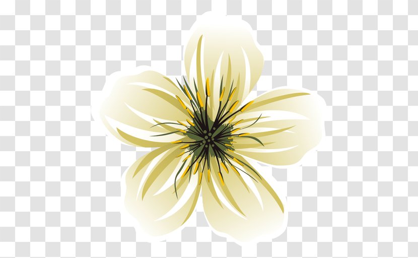 Flower Bouquet Drawing - Yellow - Hawaii Transparent PNG