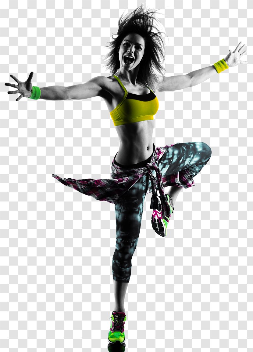 Fitness Cartoon - Aerobic Exercise - Costume Dancer Transparent PNG