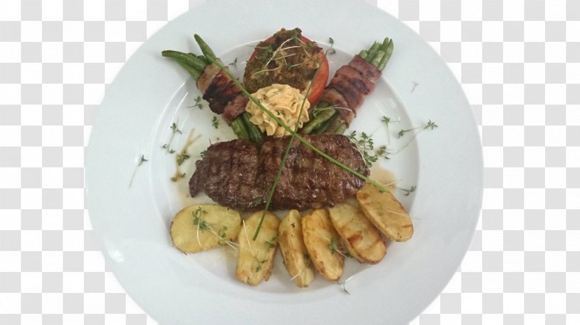 Vegetarian Cuisine Steak Recipe Dish Garnish - La Quinta Inns Suites - Rump Transparent PNG