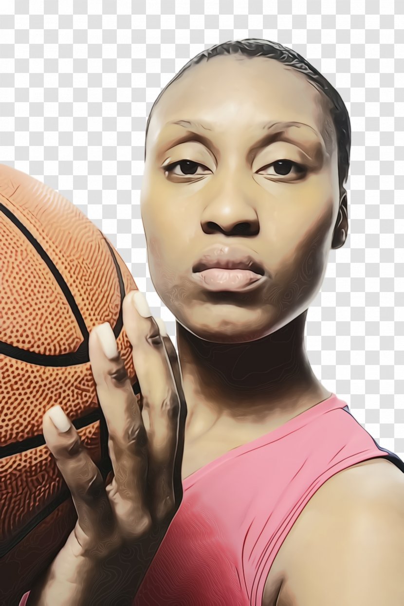 Face Basketball Player Head Skin Forehead - Cheek - Hand Transparent PNG