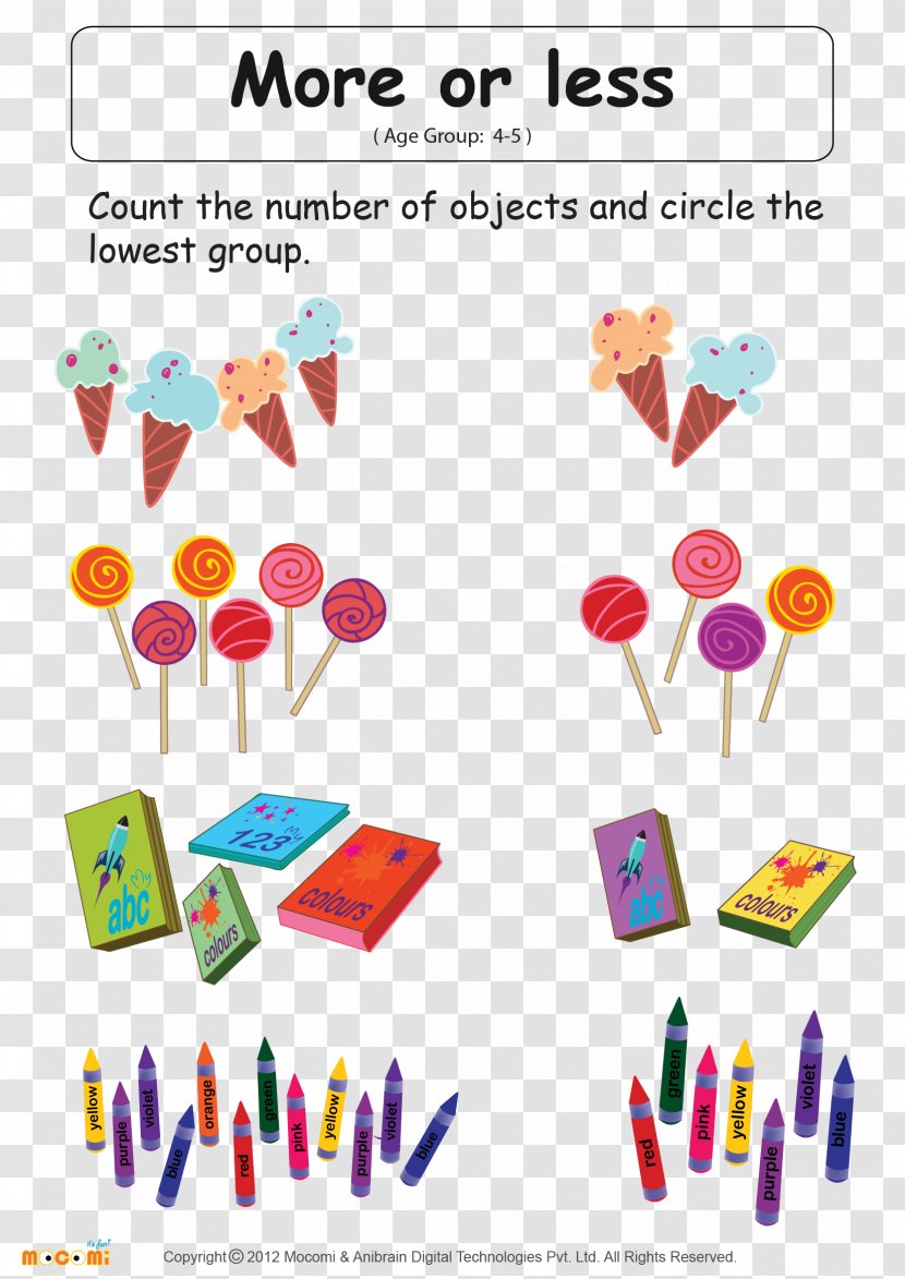 Drawing Worksheet Greater-than Sign - Kindergarten - Mathematics Transparent PNG