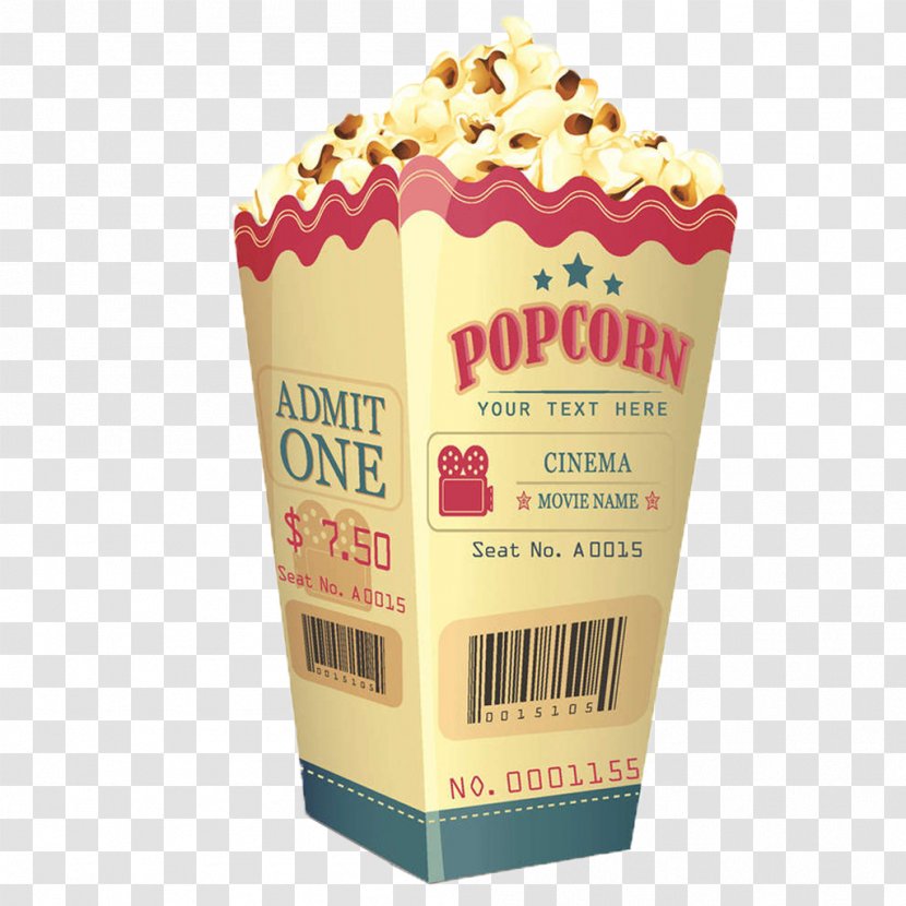 Popcorn Kettle Corn Cinema Stock Photography - Film Transparent PNG