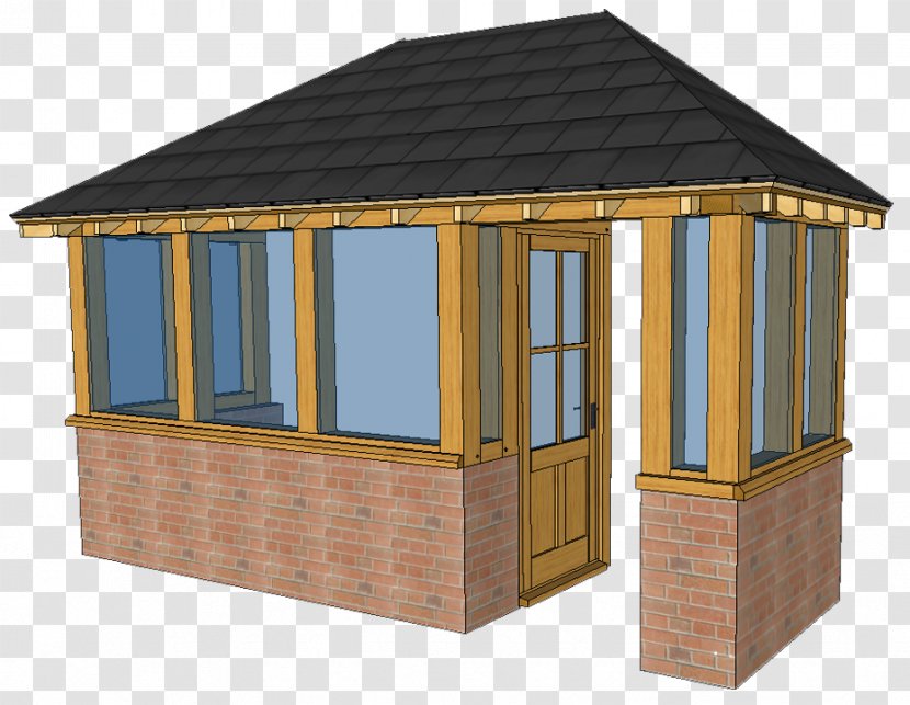 Hip Roof Porch Shed Timber Truss Transparent PNG