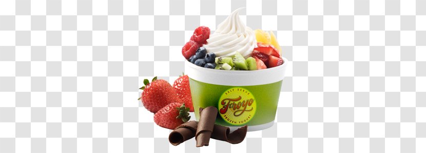 Frozen Yogurt Ice Cream Sundae Yoghurt Chocolate - Superfood Transparent PNG