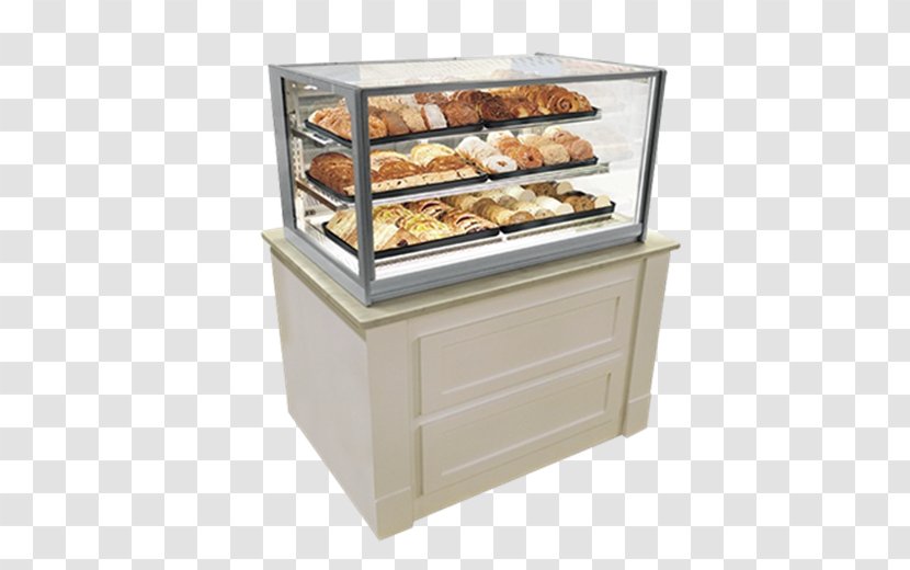 Bakery Display Case Countertop Shelf Glass - Retail - Box Transparent PNG