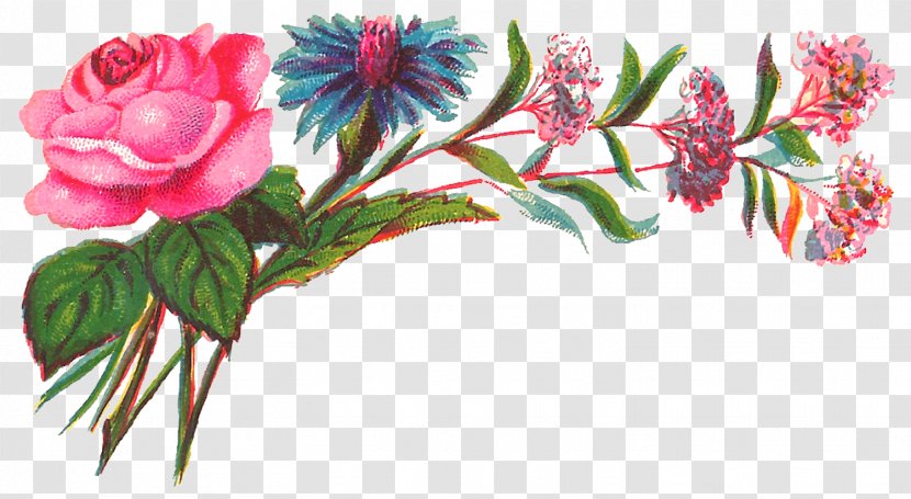 Flower Rose Floral Design Clip Art - Corner Transparent PNG