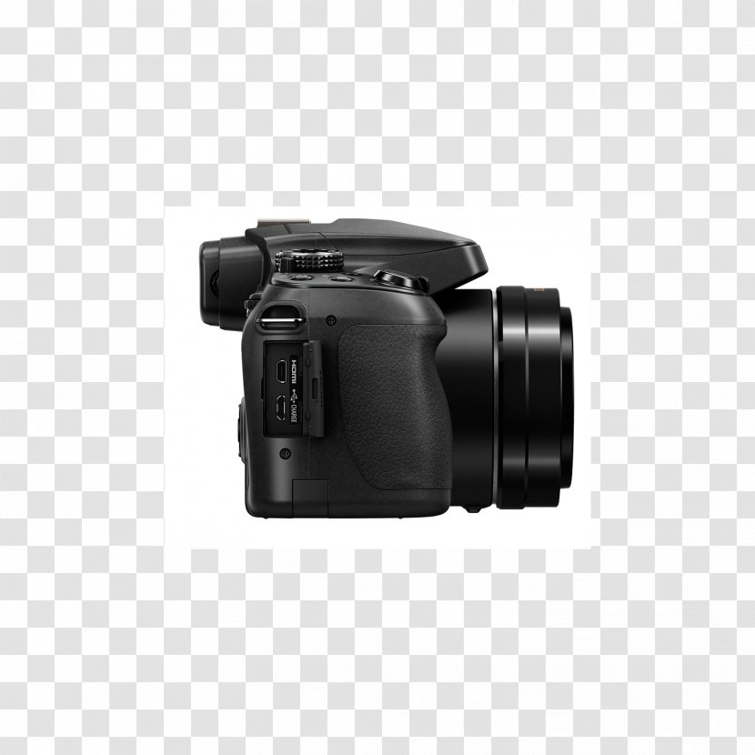 Point-and-shoot Camera Panasonic LUMIX DC-FZ82 - Lens Cap Transparent PNG