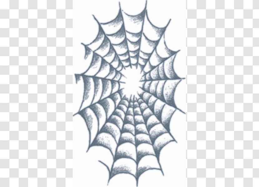 Spider Web Tattoo Drawing Design Transparent PNG