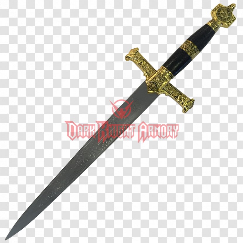 Bowie Knife Dagger Knightly Sword Scabbard Transparent PNG