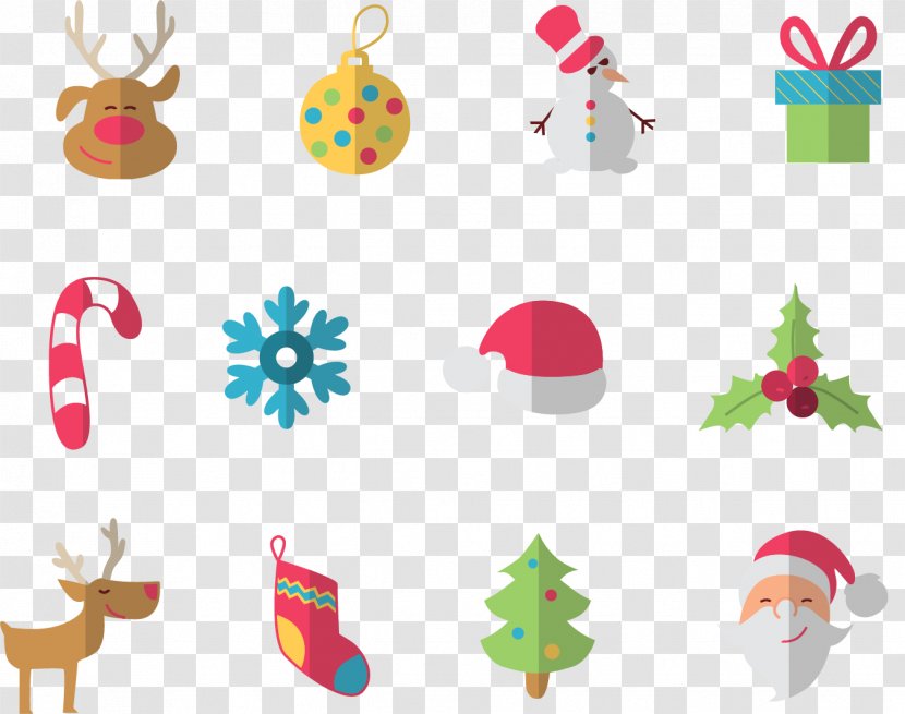Christmas Clip Art - Holiday Ornament - Vector Icon Flat Transparent PNG