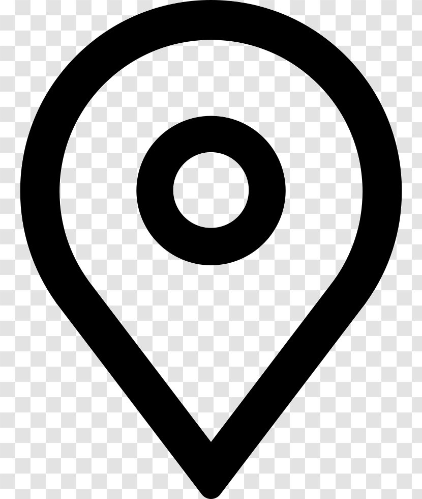 Map - Black And White - Location Transparent PNG