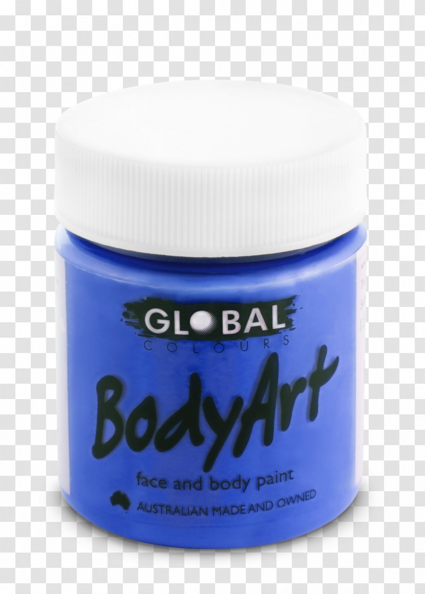 Color Body Art Painting Face - Blue - Paint Transparent PNG