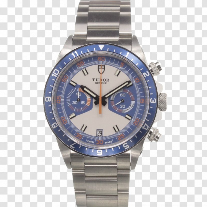 Tudor Watches Chronograph Rolex Clock - Metal - Watch Transparent PNG