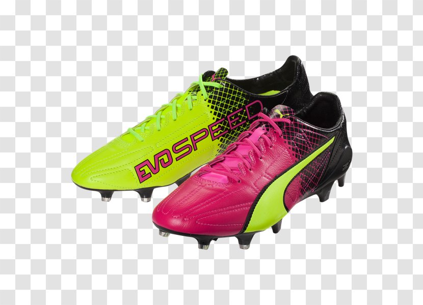 Cleat Football Boot Puma Adidas Pink - Magenta - Shoe Transparent PNG