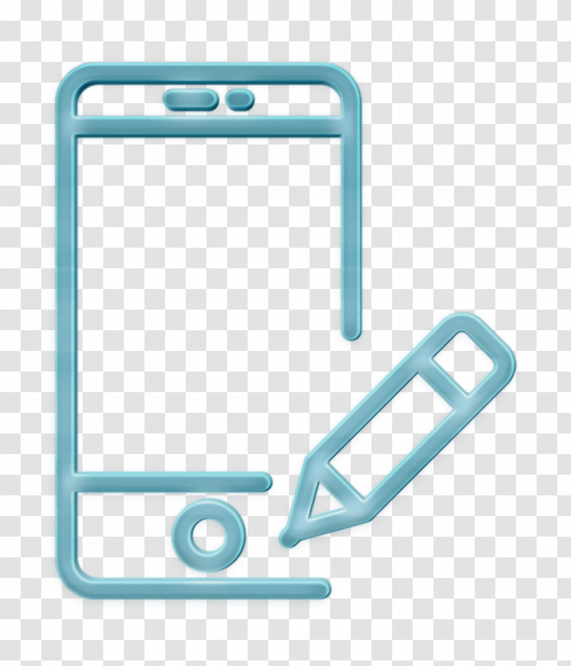 Interaction Set Icon Smartphone Icon Transparent PNG