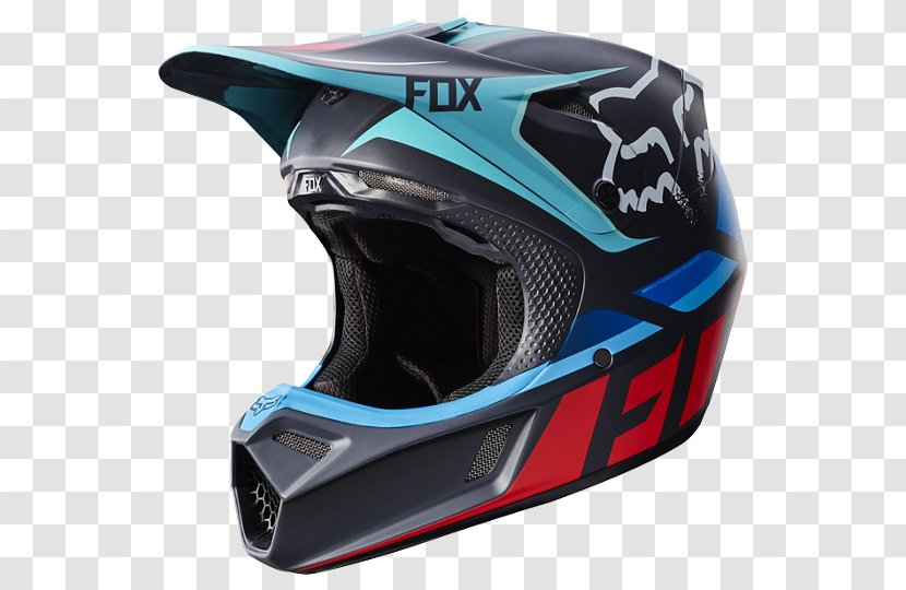 Motorcycle Helmets Fox Racing Bicycle - Downhill Mountain Biking Transparent PNG