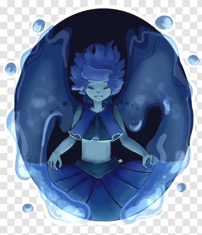 Lapis Lazuli Blue Azure Gemstone Fan Art - Billows Transparent PNG