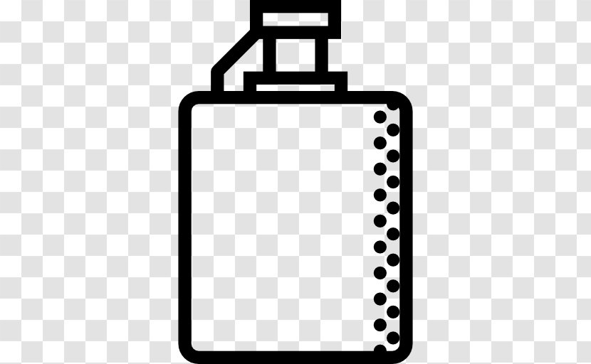 Black And White Rectangle - Iconscout - Flask Transparent PNG