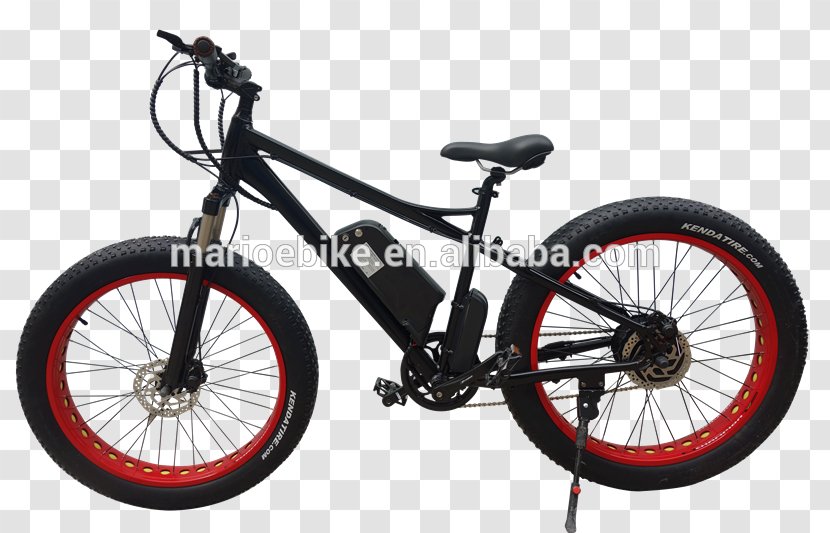 Electric Bicycle Fatbike Mountain Bike Cycling - Groupset Transparent PNG