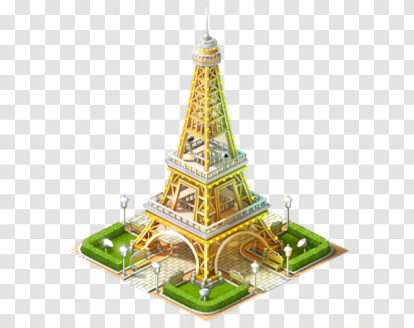 Eiffel Tower Statue Of Liberty Big Business Deluxe - Tree - Free Download Transparent PNG