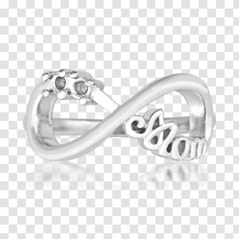 Ring Sterling Silver Body Jewellery - Platinum Transparent PNG