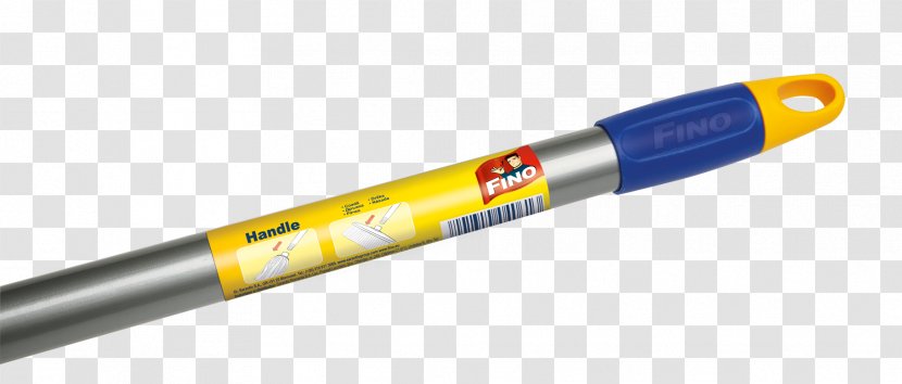 Yellow Floor Pen Mop Blue - Hardware Transparent PNG