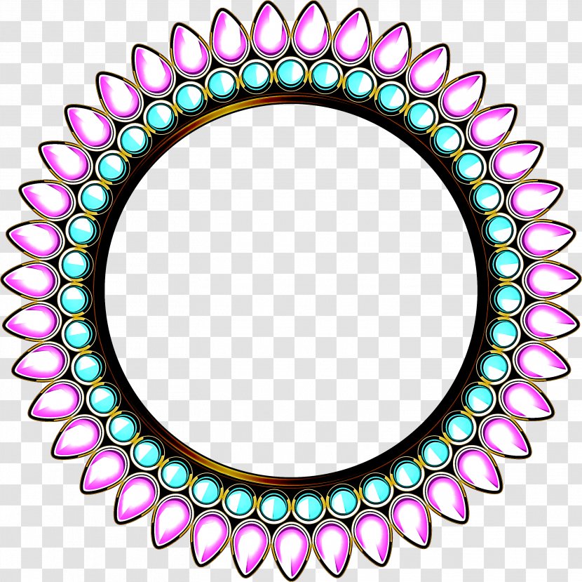Body Jewelry Clip Art Pink Purple Jewellery - Magenta - Turquoise Transparent PNG