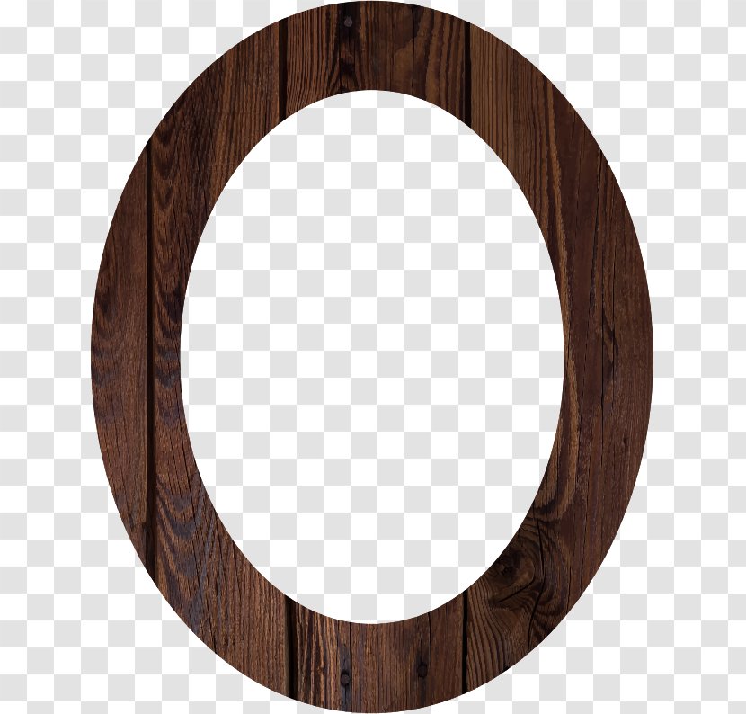 Oval Office Wood Mirror Picture Frames - Furniture Transparent PNG