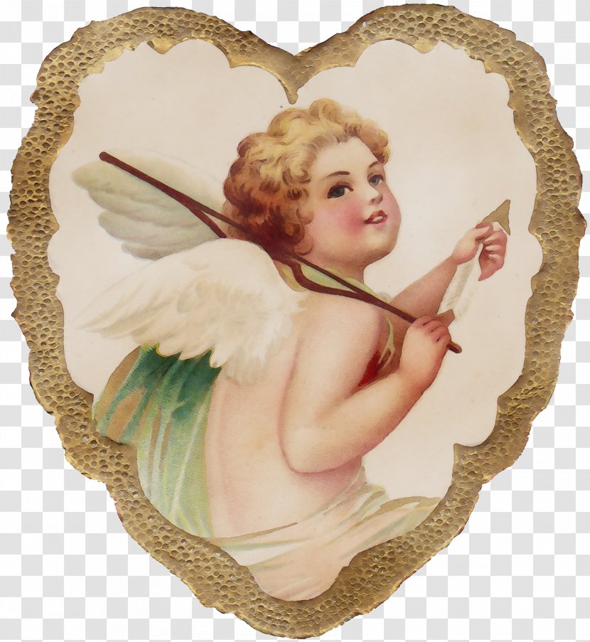 Fictional Character Angel Cupid Supernatural Creature Wing - Watercolor Transparent PNG