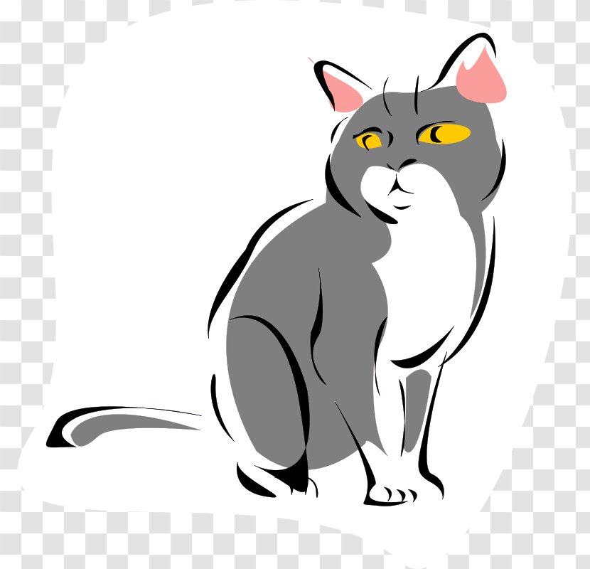 Clip Art Cat Image Vector Graphics GIF - Like Mammal Transparent PNG