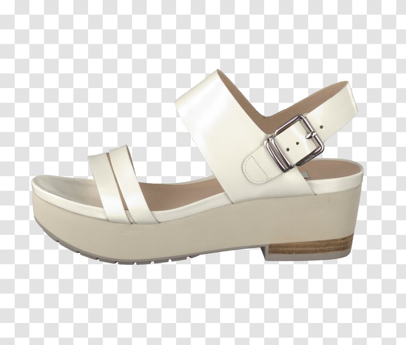 Sandal Shoe - White Glitter Transparent PNG