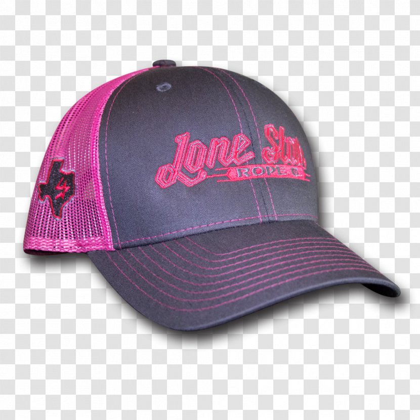 Baseball Cap Trucker Hat Pink Mesh Back Transparent PNG