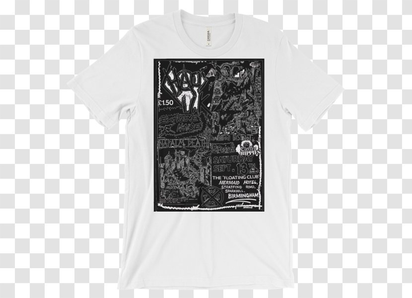 T-shirt Pure Heroine Royals Clothing - Black - Both Side Flyer Transparent PNG