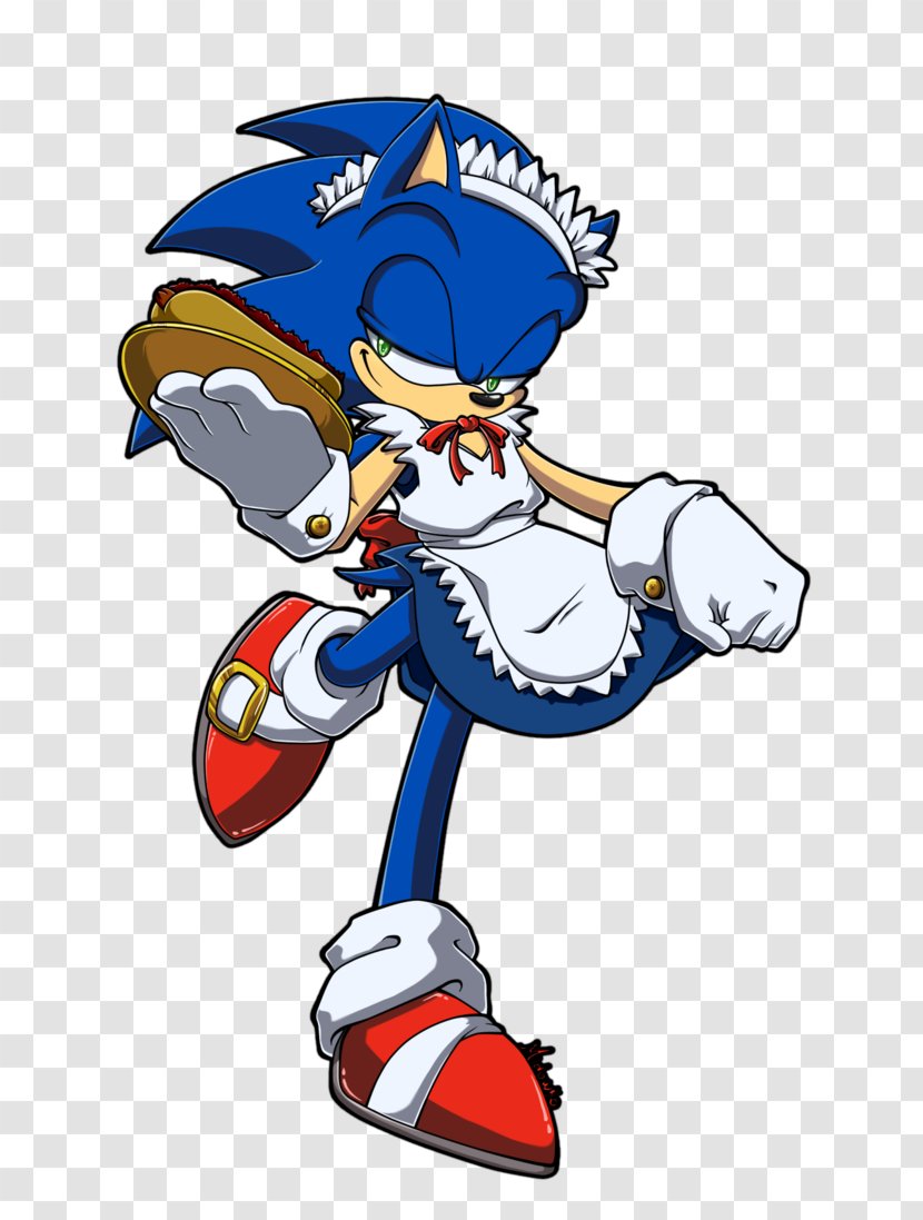 French Maid Sonic Drive-In The Hedgehog Shadow - Vertebrate Transparent PNG