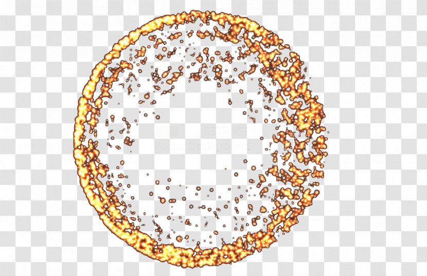 Circle Ring Of Fire Flame Transparent PNG